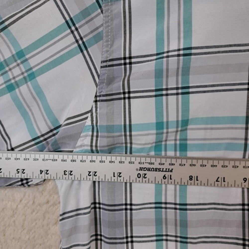 Walnut Creek Shirt Mens Size XL Plaid Short Sleeve Casual Button Up Nice - Picture 4 of 6